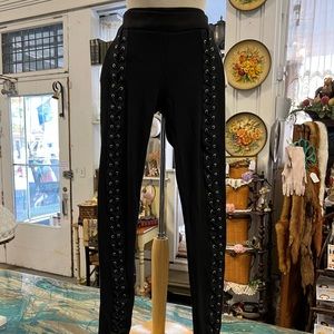 Fashion Nova Lace Up Pants
